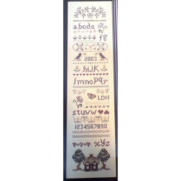 Cross Stitch Pattern "Saturdays Sampler" By Lavender Wings - Picture 1 of 3